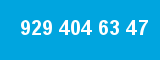 929 404 63 47